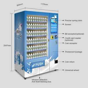 Equipado con sistema de refrigeración Máquina Expendedora de bebidas lácteas - Product Image 2