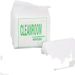 Lint Cloth 1009D Cleanroom Wiper Laser Cut Dust Free 100% Polyester Knit Clean Room Wiper