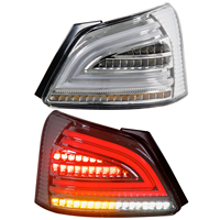 Feux Arrières LED pour Toyota Vios 2008-2013, Feu Stop Arrière pour Accessoires Vios