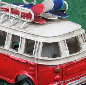 Modèle de voiture en résine fait à la main, bus de style britannique <span class=keywords><strong>Vintage</strong></span> - Product Image 4