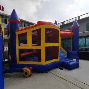 Populaire Draagbare Grote Bounce Huizen Te Koop Commerciële Springkussen Lucht Springkussen Opblaasbare Trampoline Te Koop