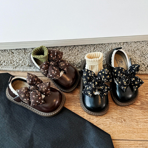 Chaussures en cuir pour bébé, style mocassins, avec nœud et fleurs de printemps, pour la maternelle - Product Image 2