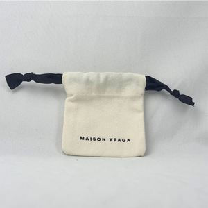Top Quality Custom Cotton Drawstring Pouch <b>Bag</b> Cotton Gift Jewelry <b>Packaging</b> <b>Bag</b> Eco-friendly Storage Gift <b>Bag</b> for Party Favor - Product Image 1