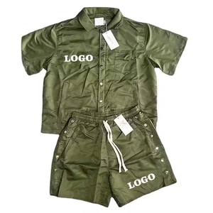 Tute Sportive Personalizzabili OEM, Set Streetwear <span class=keywords><strong>in</strong></span> Nylon per <span class=keywords><strong>Uomo</strong></span>, Felpa <span class=keywords><strong>in</strong></span> Spugna Francese 320gsm, Pantaloni da Jogging - Product Image 3