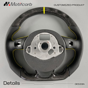 Volante de Fibra de Carbono Personalizado para Audi B8 B8.5 C7 A3 A4 A5 A6 R8 RS3 RS4 RS5 RS6 RS7 S3 S4 S5 S6 S7 S8 Sportback 2012-2015 - Product Image 6