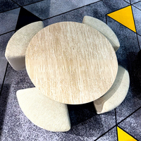 Table basse multifonctionnelle en bois massif de style moderne, design minimaliste, meubles de salon, petit appartement