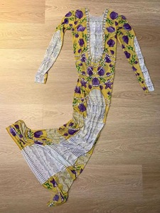 Elegante Abito <span class=keywords><strong>da</strong></span> <span class=keywords><strong>Sera</strong></span> Lungo Bianco con Perle, Vestito di Lusso Aderente con Fascia sui Fianchi, Fornitore all'Ingrosso <span class=keywords><strong>Online</strong></span> - Product Image 5