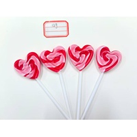 Heetverkopende Valentijnslollipops Fruit Sweet Heart Lollipops Groothandel Festival Lollipops Snoep