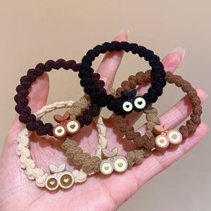 महिला लोचदार क्रंचिस बालों की अंगूठी पोनीटेल धारक फल पशु रबर बैंड बालों के लिए थोक मिश्रित थोक में मिश्रित थोक में - Product Image 6