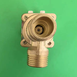 Válvula Solenoide de Entrada Vertical de 90 Grados con Rosca Externa de 4 Puntos, Válvula de Control de Cobre para Entrada y Salida - Product Image 4