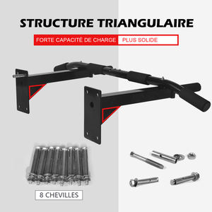 Barra de Dominadas Ajustable de Acero para Ejercicios en Casa, Gran Oferta - Product Image 4