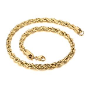 Collana Hip-Hop con Catena Classica, Accessorio Maschile Essenziale in Acciaio Inossidabile Lucidato, Vendita all'Ingrosso MGBC284 - Product Image 5