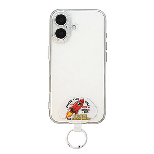 Joint d'étanchéité en fibre de polyester <span class=keywords><strong>pour</strong></span> coque de téléphone avec motifs mignons et boucle métallique universelle, utilisé <span class=keywords><strong>pour</strong></span> fixer les accessoires des cordons de téléphone - Product Image 3
