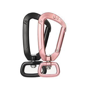 Mousqueton <span class=keywords><strong>pivotant</strong></span> en aluminium pour l'extérieur, mousqueton 4kN pour laisse de chien - Product Image 3