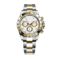 Montre de luxe pour homme en or blanc de 40 mm, mouvement automatique de haute qualité 5A 4131, fabriquée par des maîtres artisans.