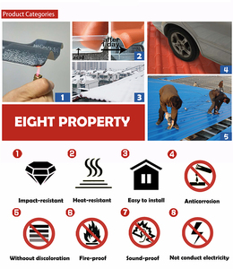 Chống ăn mòn PVC tấm nhựa PVC tấm Roof Panel ngói telha PVC lợp shangle - Product Image 6
