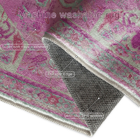 Benyi Tapis Rose Antidérapant Tapis Écologique Pliable Lavable Tapis Grand Salon Tapis Fabrication Tapis logo