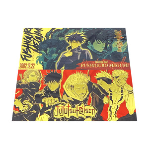 New Design of 6 Japanese Anime Jujutsu Kaisen Gold Leaf Banknotes Double-sided Full-color Gold <strong>Card</strong> Gift Collection - Product Image 4