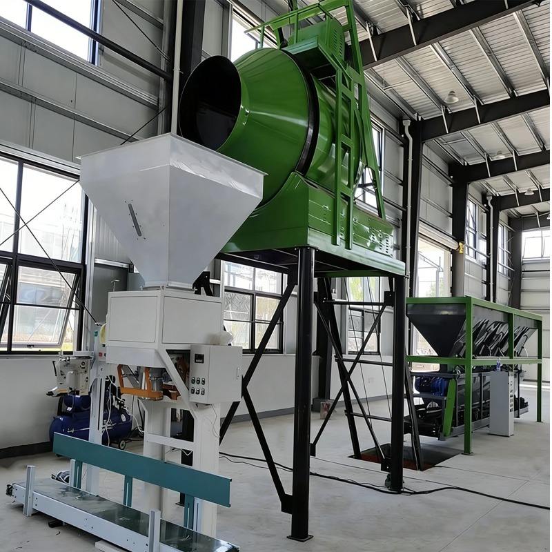 HS CX-10 Turnkey Fully Automatic BB Fertilizer Production Line with PLC ...