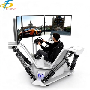 เครื่องจำลองการขับรถแข่ง <span class=keywords><strong>F1</strong></span> แบบอินเทอร์แอคทีฟรุ่นใหม่ ปรับแต่งได้ 6-DOF พร้อมหน้าจอ 3 จอ สำหรับสวนสนุกในร่ม - Product Image 1