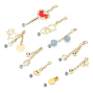 Multi Style Zipper Puller Metal Lobster Clasp For Bag DIY Key Charm Pendent Hardware - Product Image 6