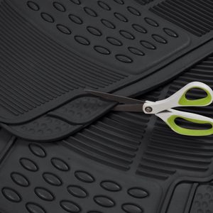 Ensemble de 3 tapis de sol universels pour voiture avec imperméabilisation en PVC, adaptés à tous les véhicules - Product Image 4