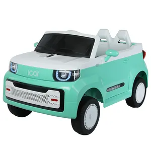 סיטונאי מכונית חשמלית לילדים קטנה עם ארבעה גלגלים מכונית חשמלית עם אורות ומוזיקה
