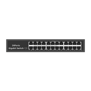 Good Quality 24 Ports Gigabit <b>Switch</b> Unmanaged Rackmount <b>Ethernet</b> <b>Switch</b> Metal Design Network <b>Switch</b> - Product Image 5