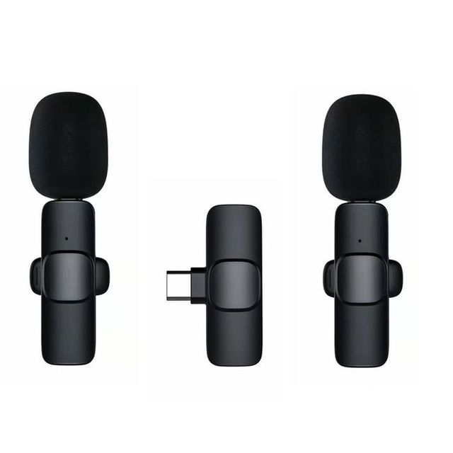 Direct Factory Meeting Portable Wireless Microphone Mini Lapel Microphone Is Suitable for YouTube Blog Short Video Recording
