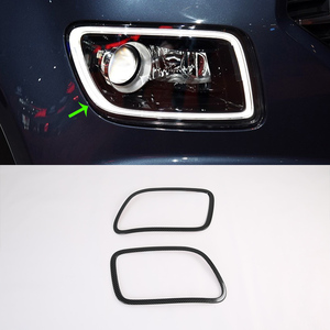 <span class=keywords><strong>Accessori</strong></span> per modelli di auto in fibra di carbonio ABS kit di copertura per fari decorativi esterni lampada a Led protetta per sede Hyundai 2019 - Product Image 2