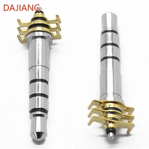 DAJIANG High-End 3,5mm 4-Pole Male Plug Audio Earphone 27L Audio Connector In-Stock 3,5mm Copper Male Plug Headphone PCB - Product Image 2