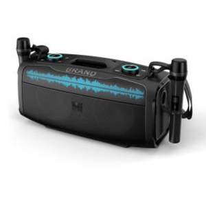 Enceinte sans fil avec affichage émotionnel des <span class=keywords><strong>paroles</strong></span>, double haut-parleur anti-magnétique, modes de réduction du bruit et personnalisation via application - Product Image 2