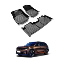 Tapis de sol noirs en TPE, protection anti-rayures pour véhicule, couvre-tapis TXR, accessoires intérieurs auto pour Renault Koleos 2024-