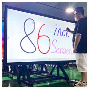 55 65 75 85 98 110 inch kỹ thuật số thông minh phẳng đa màn hình cảm ứng LCD tương tác bảng trắng bảng thông minh cho các trường học giảng dạy - Product Image 3