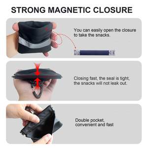 Muestra Gratis, Nueva Bolsa para Premios de Perros con Clip para Fijar en la Cintura, Bolsa para Premios para Entrenadores de Perros, Bolsa Pequeña para Premios de Perros - Product Image 2