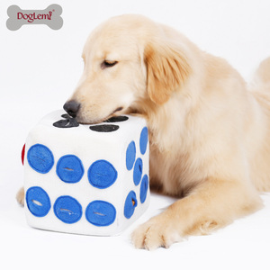 ของเล่นฝึกสุนัขฝึกการดมกลิ่นอาหารของเล่นสำหรับสัตว์เลี้ยงขนาดใหญ่เคี้ยวของเล่นดีไซน์ลูกเต๋าฝึกทำงานจมูก - Product Image 2