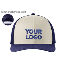 Casquette Trucker Snapback Structurée à 5 Panneaux avec Logo Personnalisé, en Mousse Respirante et Réglable, à Calotte Haute, Vente en Gros
