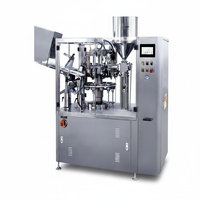 Machine de remplissage automatique de cartouches à double tube pour la résine époxy, la colle, les industries des boissons et des produits chimiques avec contrôle PLC