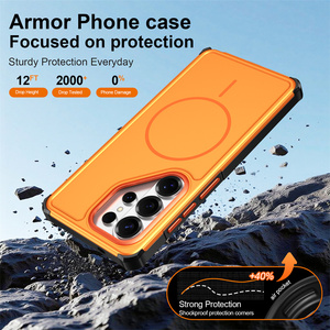 Funda Magnética Antigolpes para Teléfono Samsung S26 Ultra S25 S24, Carcasa Esmerilada con Protección para A 57 A17 A27 FE Series Edge - Product Image 5