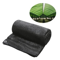 Rouleaux de filet d'ombrage en HDPE 50%-95% d'ombrage pour l'agriculture et les serres, utilisation extérieure pour patio et balcon, toile d'ombrage tissée stabilisée aux UV
