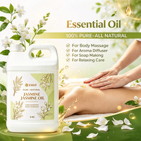 Huile de jasmin multi-usage 100% pure et naturelle, arôme floral pour massage, soin de la peau, fabrication de savon, aromathérapie, diffuseur, bricolage beauté