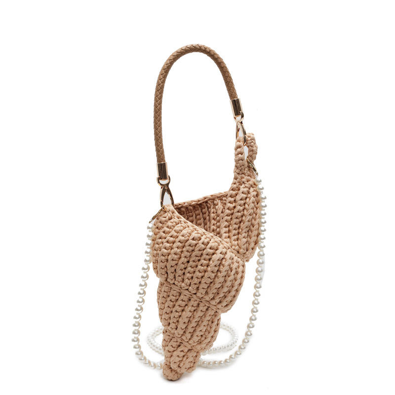 Crossbody Seashell Backpack Sea Shell Bags Mesh Bag,Cross Body