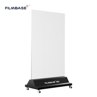 Affichage LED transparent en verre MG-6 1200x2000mm, signalétique numérique portable approuvée
