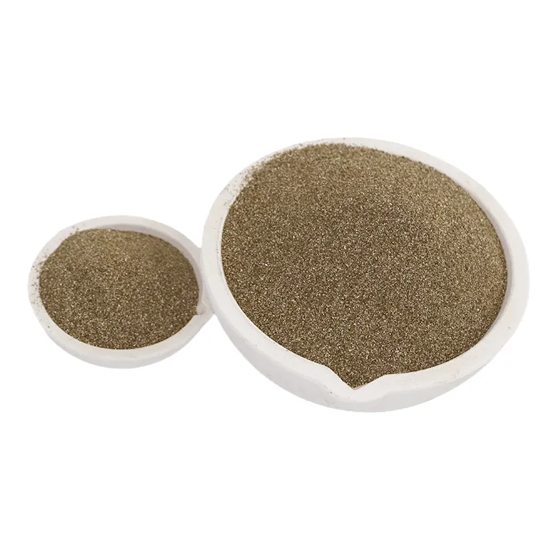 Hebie lingshou cosmetic insulation vermiculite panel / gold raw golden expanded bulk vermiculite board plate