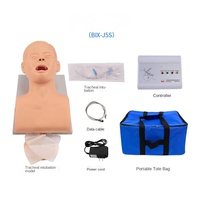 Maniquí de Entrenamiento para Intubación Traqueal Electrónica SCIEDU, Modelo de Ayuda Didáctica, Simulador de Enfermería para Entrenamiento Médico