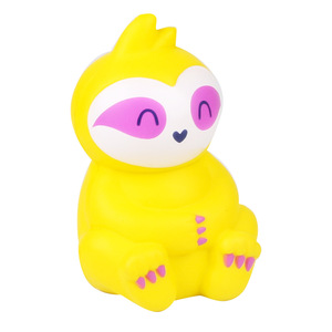 Pu Foam Sloth Fidget Toy For Kids 2 To 4 Years Unisex Soft <b>Squishy</b> Stress Relief Plaything - Product Image 4