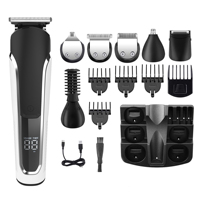 Tondeuse professionnelle pour épilation des cheveux, rasoir personnalisé, pour élimination des poils, lavable, machine de coiffure