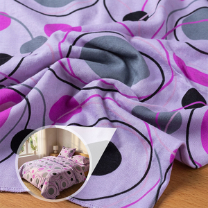 <span class=keywords><strong>Tissu</strong></span> en coton biologique pur tissé imprimé numériquement, style artistique, 100% coton pour vêtements - Product Image 3