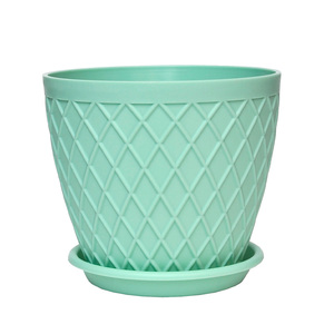 Macetas pequeñas de plástico PP policromadas para interiores y exteriores de alta calidad para apartamentos y hoteles - Product Image 6