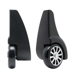 Koffer Reis Wieltjes 50mm roue en plastique universel bagages roulette réparation suitcas Pu rouleau roue remplacement 50mm - Product Image 1